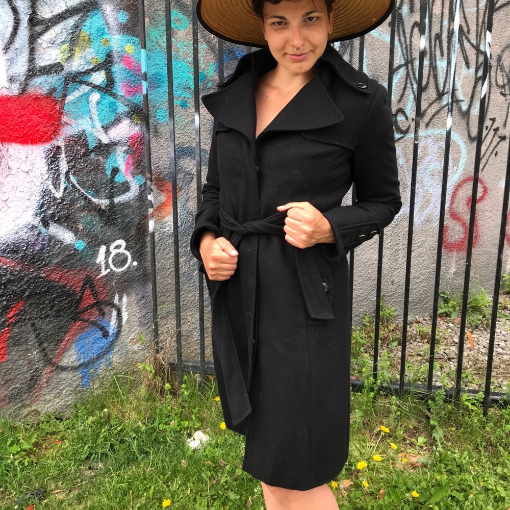 Wool Trench Coat